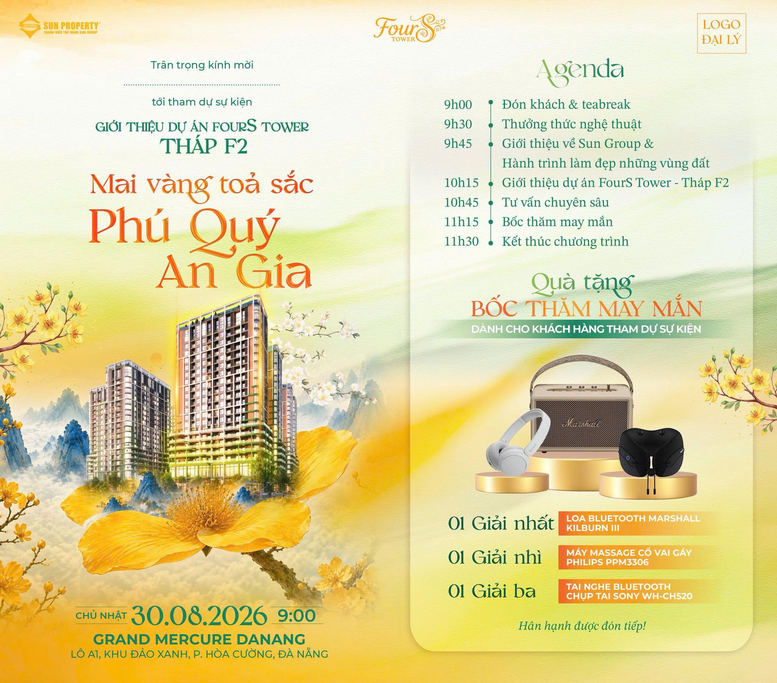 SỰ KIỆN GIỚI THIỆU DỰ ÁN FOURS TOWER - THÁP F2